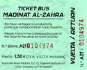 Ticket Bus Madinat Al-Zahra