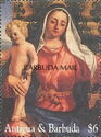 "Madonna and Child with Commissioners" (detail) - Optd