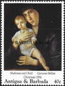 "Madonna and Child" (Giovanni Bellini) - Overprinted