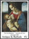 "The Litta Madonna" (da Vinci) - Overprinted