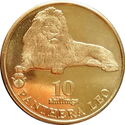 10 Shillings (Panthera Leo)