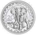 20 Euro (Africa - The serenity of the elephant)