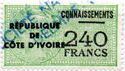 Daussy type of France overprinted