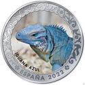 1.50 Euro (Endangered animals - Blue Iguana)