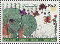 Landscape with Elephant and Butterflies