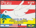 Peace Dove and Flags