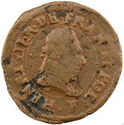 1 Denier Tournois (Henri III - X - Amiens)