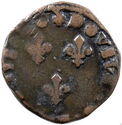 1 Double Tournois (Henri III 2nd type - L - Bayonne)