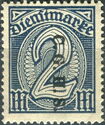 C.G.H.S. on German Officials Watermark "Lozenges Diamond"