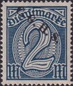 C.G.H.S. on German Officials Watermark "Lozenges Diamond"