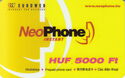 NeoPhone HUF 5000 Euroweb
