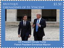 U.S. President D. Trump & French President E. Macron