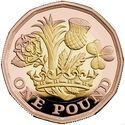 1 Pound (Nations of the Crown Memorial - Gold)