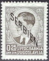 King Petar - Overprint - 1st issue