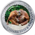 1.50 Euro (Endangered animals - Orangutan)