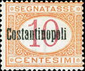 Italy Stamps Overprint "COSTANTINOPOLI"