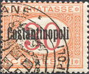 Italy Stamps Overprint "COSTANTINOPOLI"
