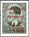 Yugoslavia Stamp Overprint "Governatorato..." red