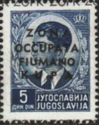 Yugoslavia Stamp Overprint "Fiumano Kupa"