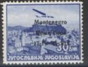 Ljubljana Overprint "Montenegro..."