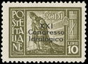 Rodi Overprint "XXI Congresso Idrologico"