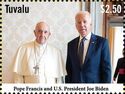 Pope Francis and U.S. President Joe Biden