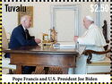 Pope Francis and U.S. President Joe Biden