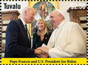 Pope Francis and U.S. President Joe Biden