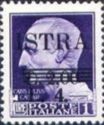Italy Stamp Overprint "ISTRA" new value