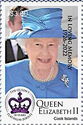 Queen Elizabeth II - overprinted