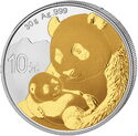 10 Yuan (Panda - Gilded)