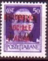 Italy Stamp Overprint "ISTRA"