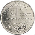 Coin:-5-Cents-(-quot-The-Big-Nickel-quot--Aluminum-Medallion)-(Canada)