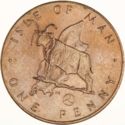 1 Penny (Manx Loaghtyn)