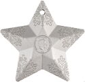 5 Dollars (Holiday Ornament - Snowflake Star)