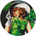 20 Dollars (Great Micromosaic Passion - Young Girl in Green)