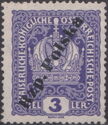 Austria Emperor's Crown Stamp overprinted Rzp. Polska