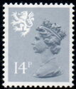 Queen Elizabeth II - 14p Machin Portrait