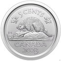 5 Cents (Beaver - Transition obverse)