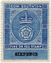 Fine or Fee Stamp