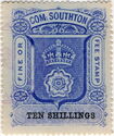 Fine or Fee Stamp