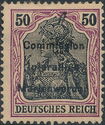"Germania" overprinted Marienwerder