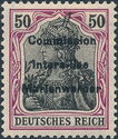 "Germania" overprinted Marienwerder