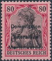 "Germania" overprinted Marienwerder