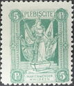 Allegory of Allied Supervision of Plebiscite - 2nd Issue