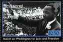 Martin Luther King Jr. Waving to Crowd