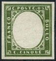 Vittorio Emanuele II, missing embossed image