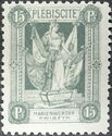 Allegory of Allied Supervision of Plebiscite - 2nd Issue
