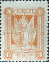 Allegory of Allied Supervision of Plebiscite - 2nd Issue