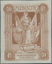 Allegory of Allied Supervision of Plebiscite - 2nd Issue
